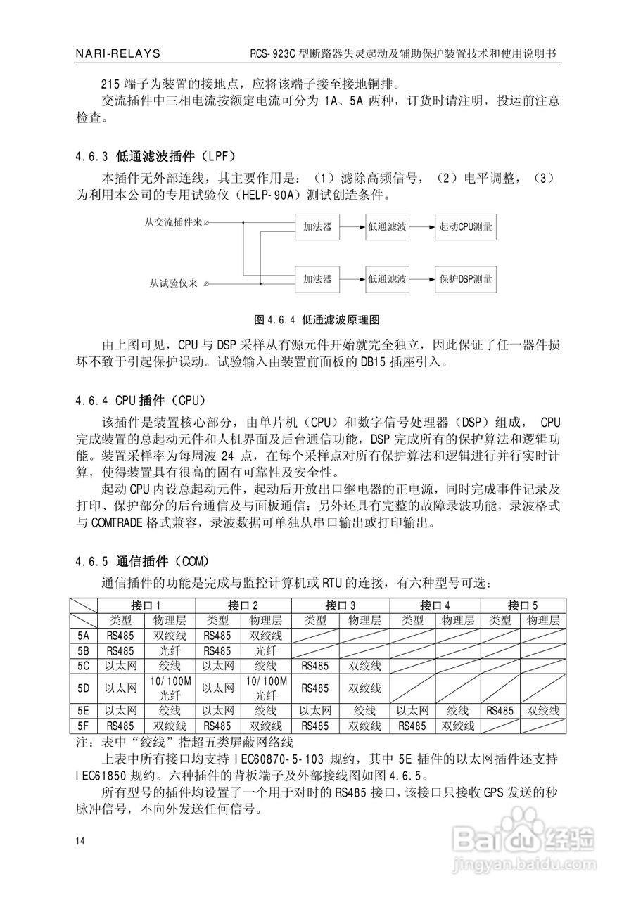 南瑞继保RCS-923C型断路器失灵起动及辅助保护装置使用:[2]