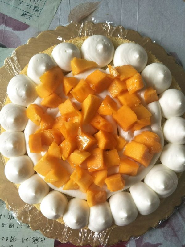 水果生日裸蛋糕