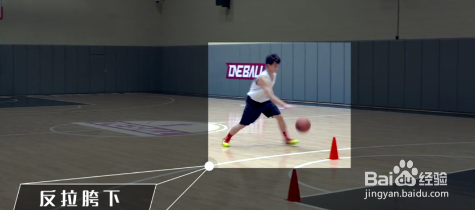 如何反拉胯下身前虚晃平步假动作投篮?
