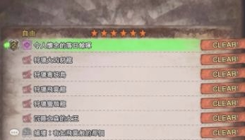 怪物猎人自由任务全红攻略