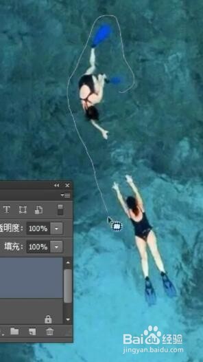 PS去除人物的方法