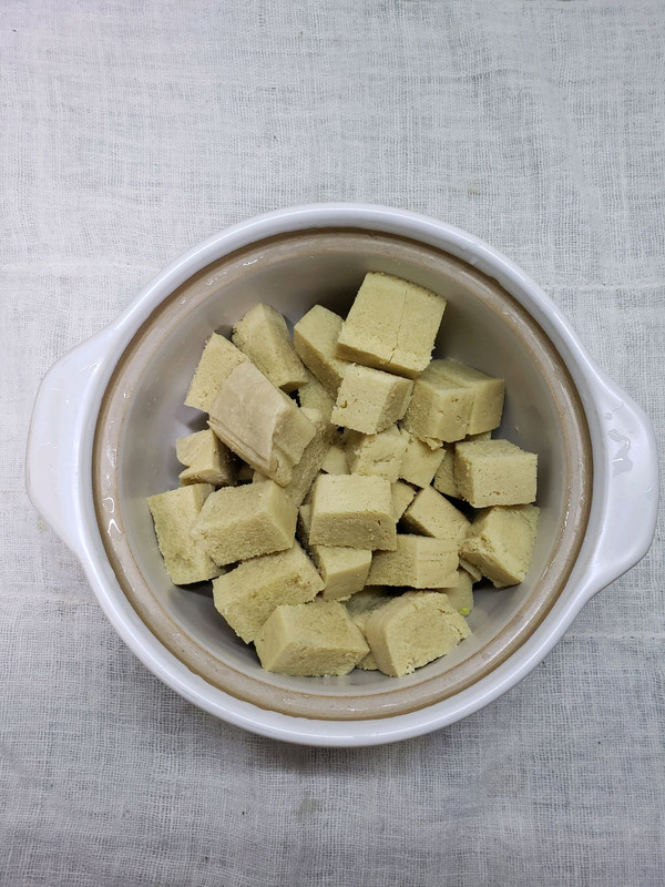 酱香磷虾冻豆腐