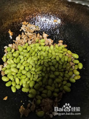 肉末毛豆的美味做法