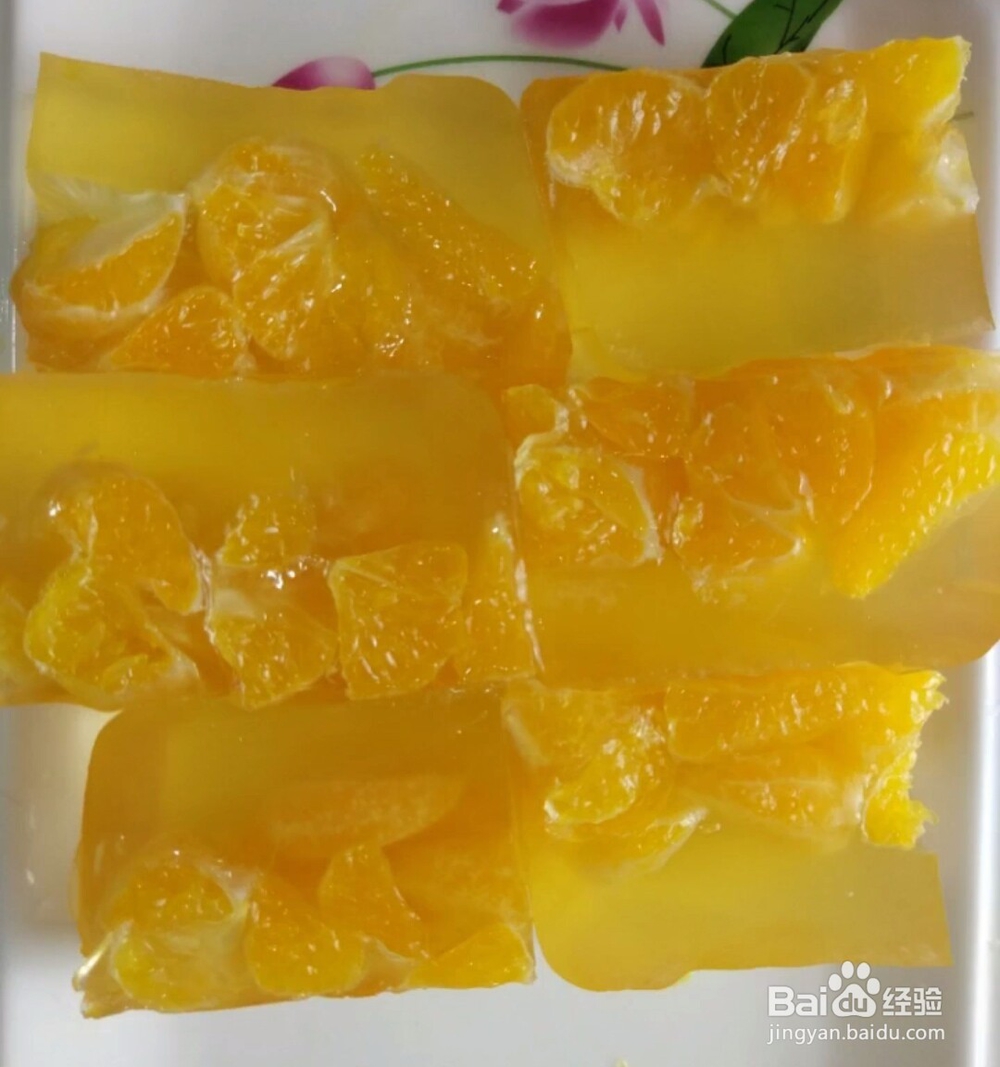 橘子果冻的做法