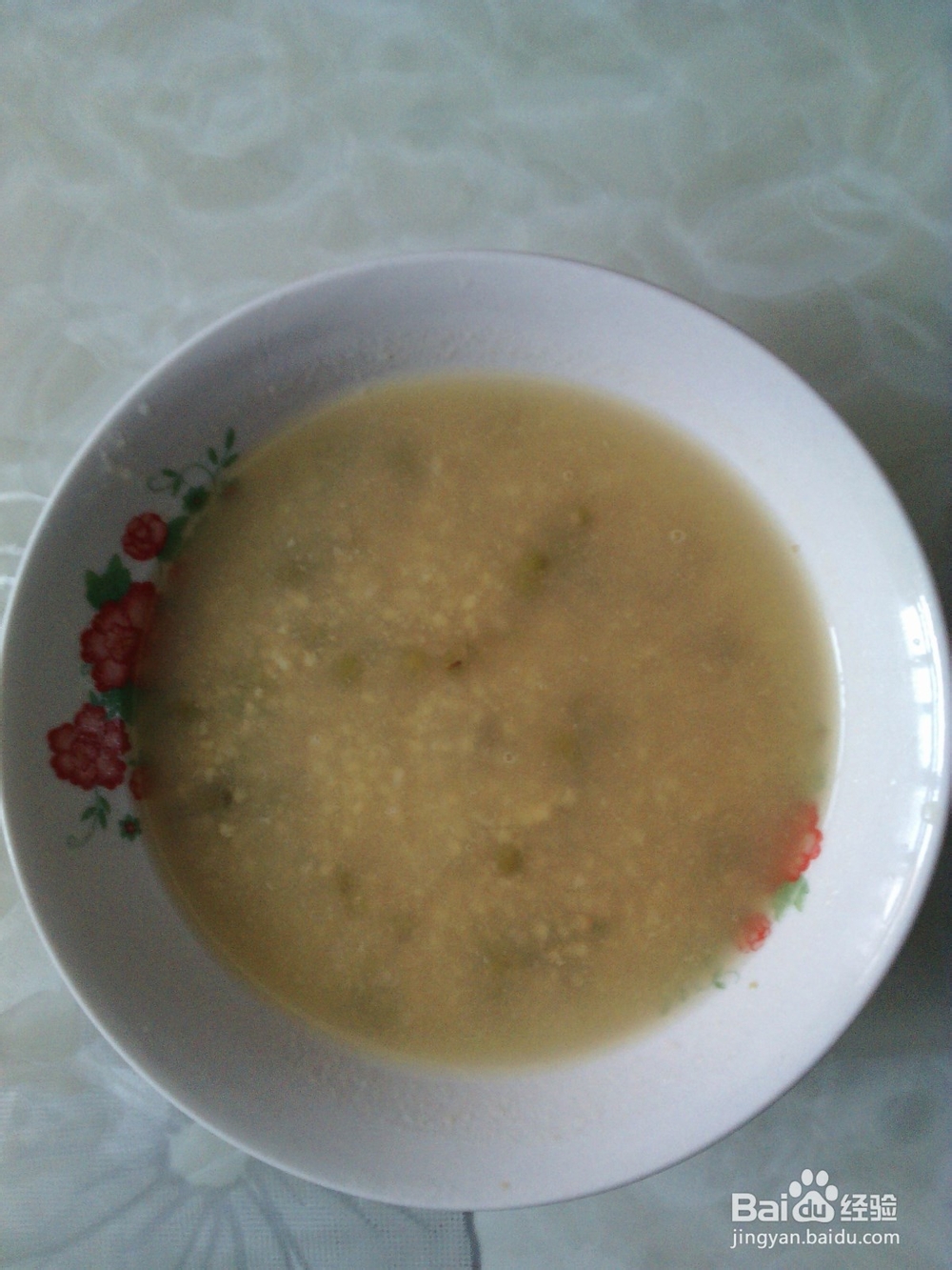 营养美味的绿豆玉米粥