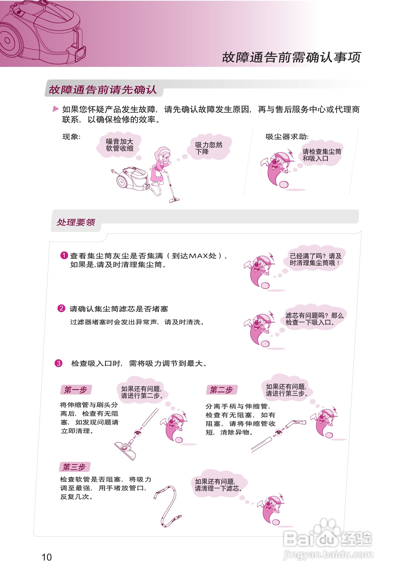 LG VVC3116GRTV吸尘器说明书:[2]