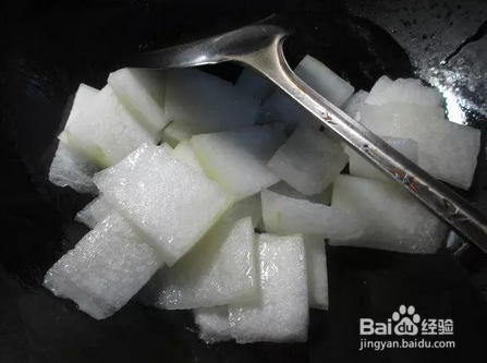 好吃的粉丝面疙瘩冬瓜汤