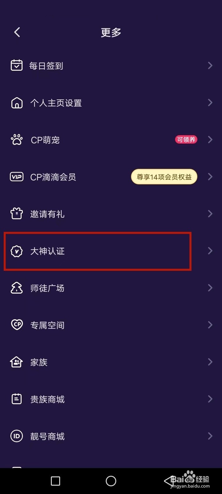 CP滴滴怎么认证大神