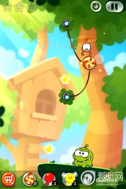 《割绳子2》1-11关三星图文攻略