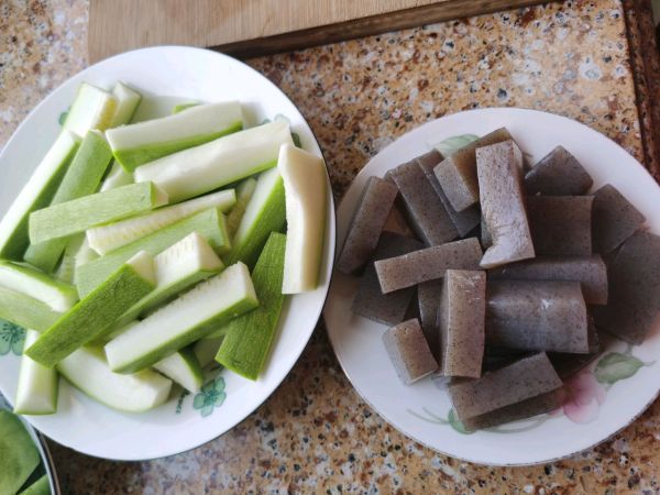 辣炒西葫芦魔芋