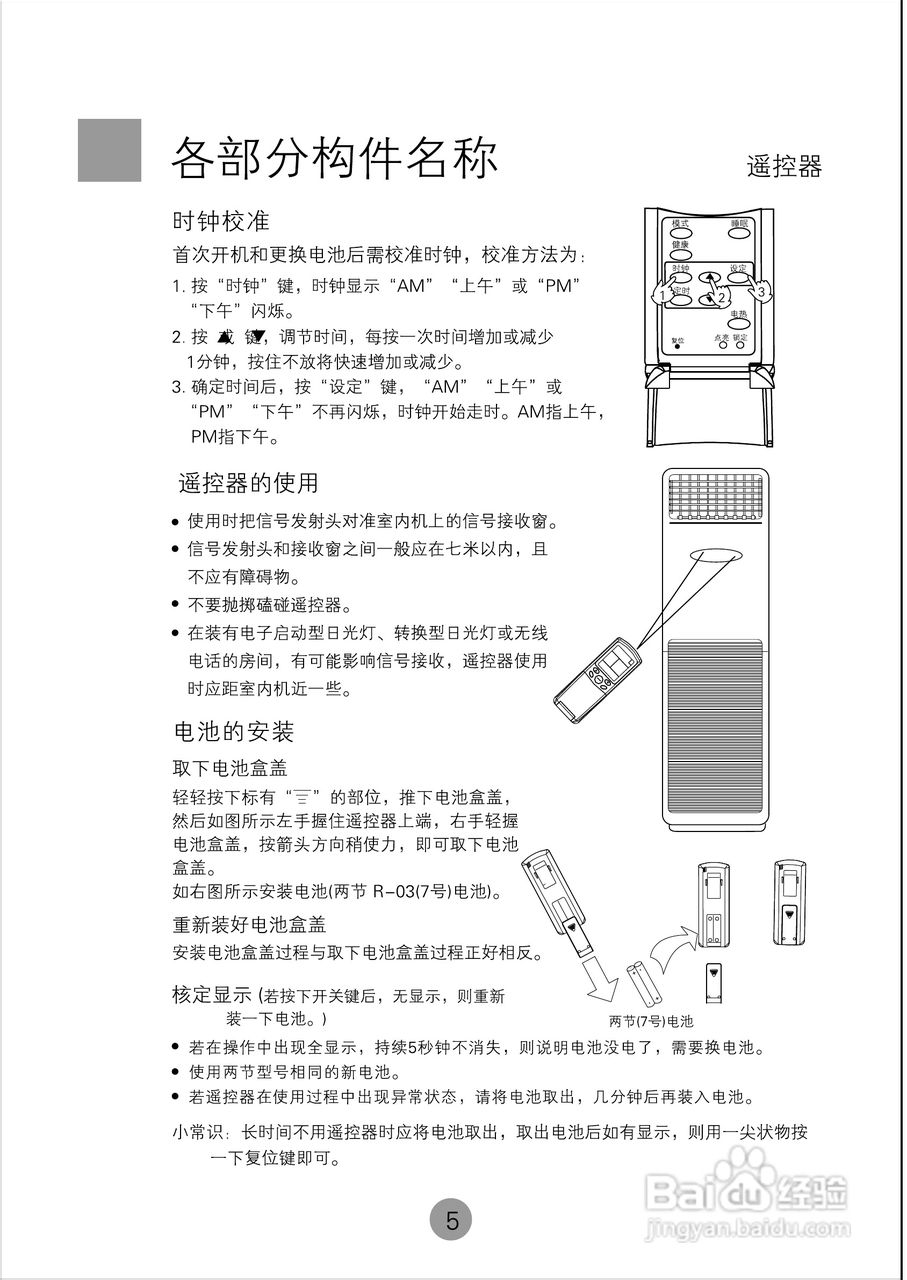 海尔KFRd-120LW空调使用说明书:[1]