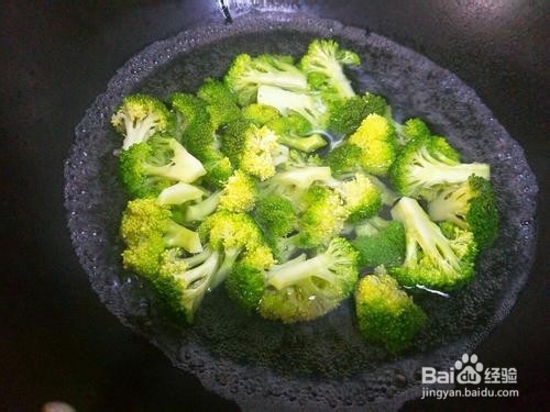 清炒山药西兰花