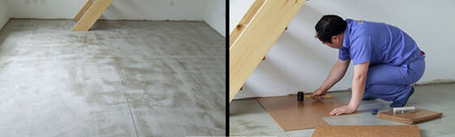 怎么安装粘贴式软木地板