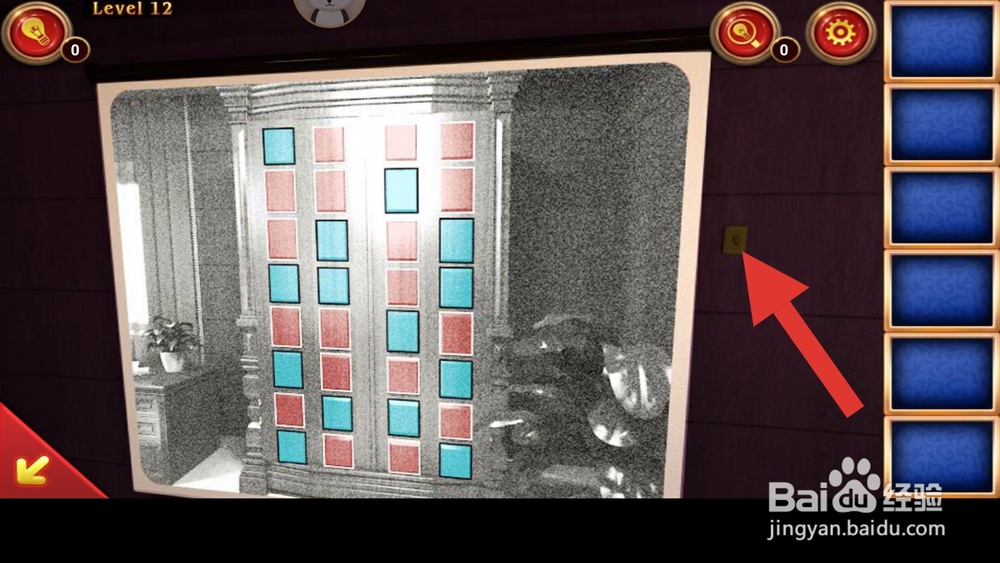 密室逃脱8红色豪宅第十二关怎么过