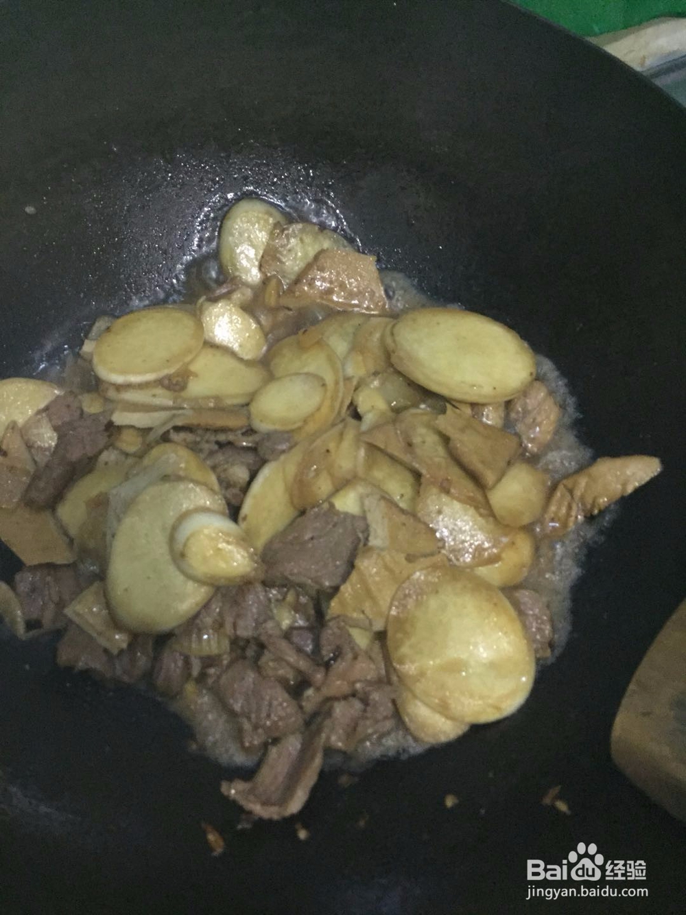 茭白瘦肉炒香干的做法