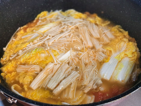 蘑古力番茄巴沙鱼