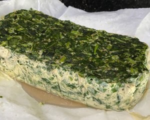 翡翠(苋菜)蛋豆腐的做法