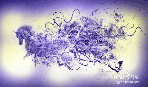 PS建筑插画教程