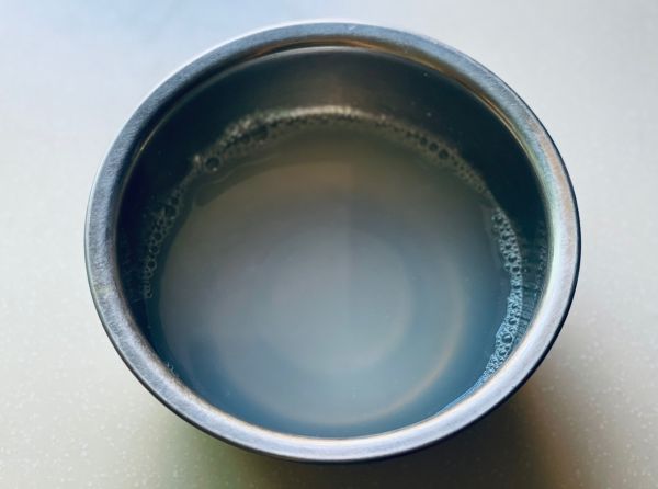 秋葵蛏子水蒸蛋