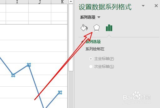 excel2019怎么为图表折线添加阴影
