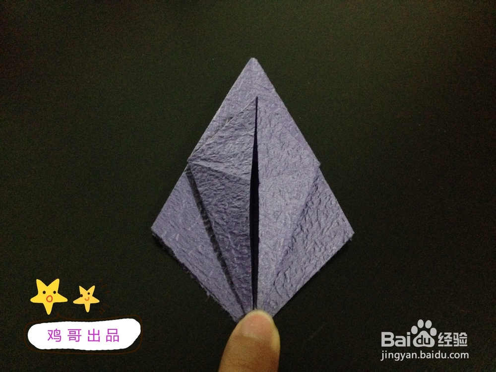 DIY小手工——百合花折纸详细教程