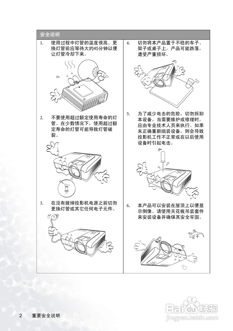 明基PB2245投影机使用说明书:[1]