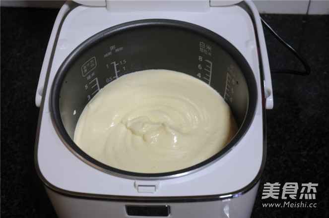 电饭锅版戚风蛋糕