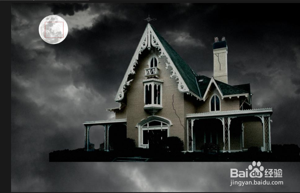 Photoshop之梦游鬼屋2