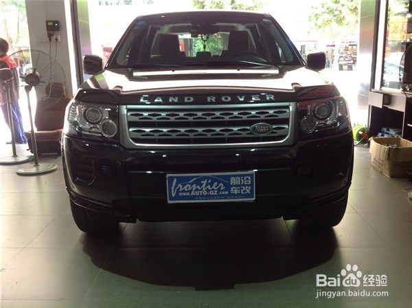 中山路虎神行者2大灯升级海拉5双光透镜氙气灯