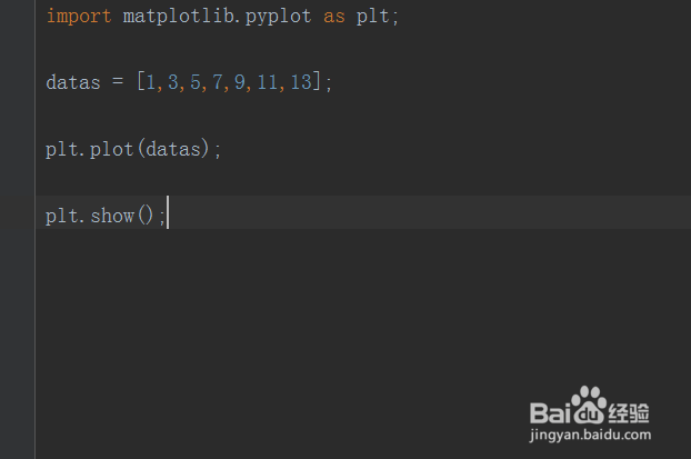 如何使用python语言第三方图形matplotlib包绘图