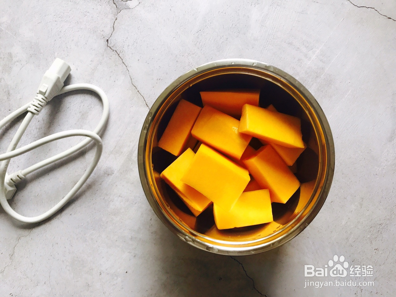 南瓜牛奶小方的做法