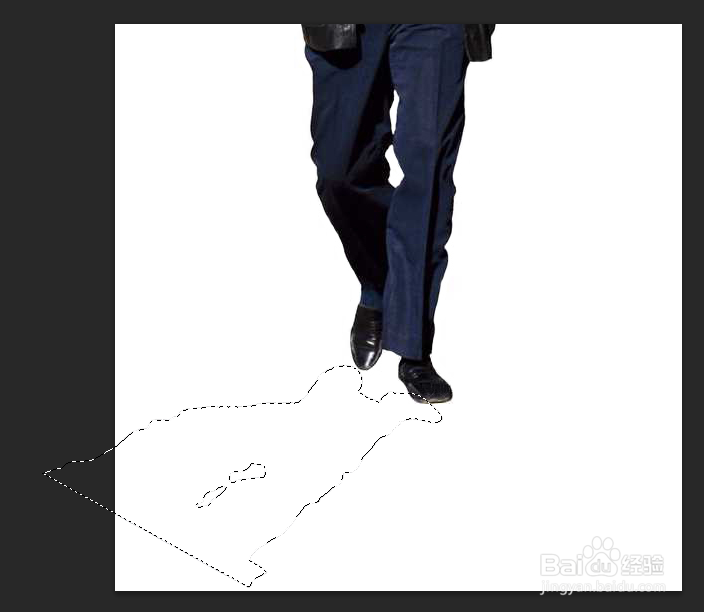 Photoshop制作人物投影