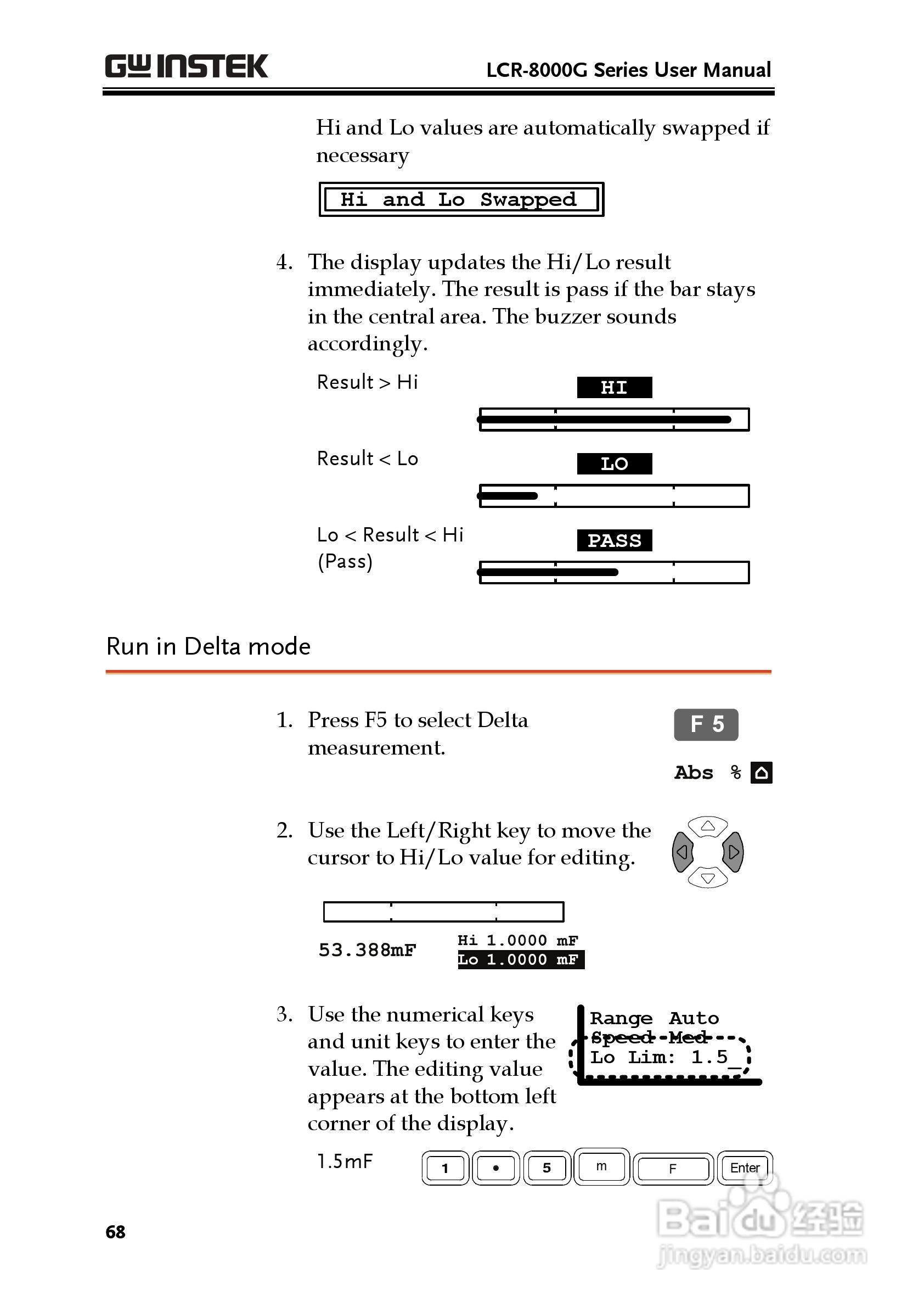 固纬LCR-8105G高精度LCR测试仪使用说明书:[7]