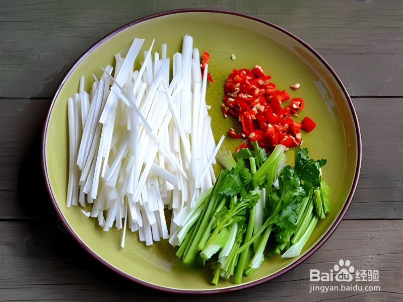 如何做葱拌豆腐丝