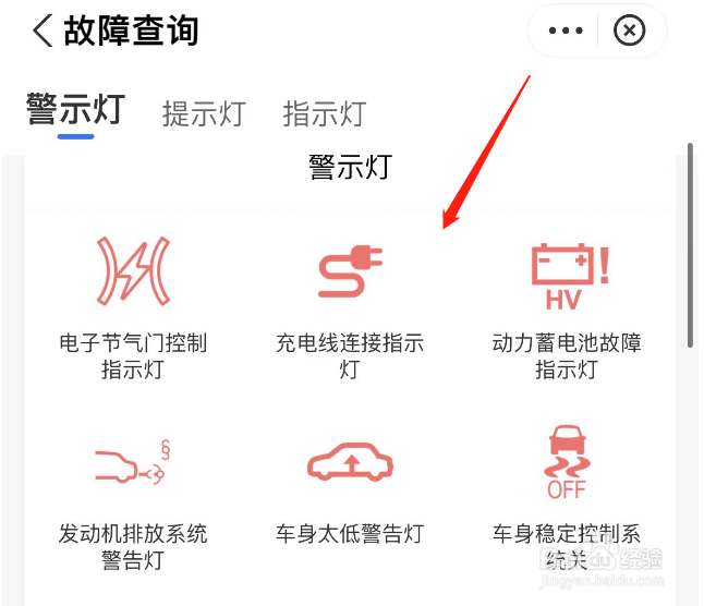 汽车仪表盘指示灯图解