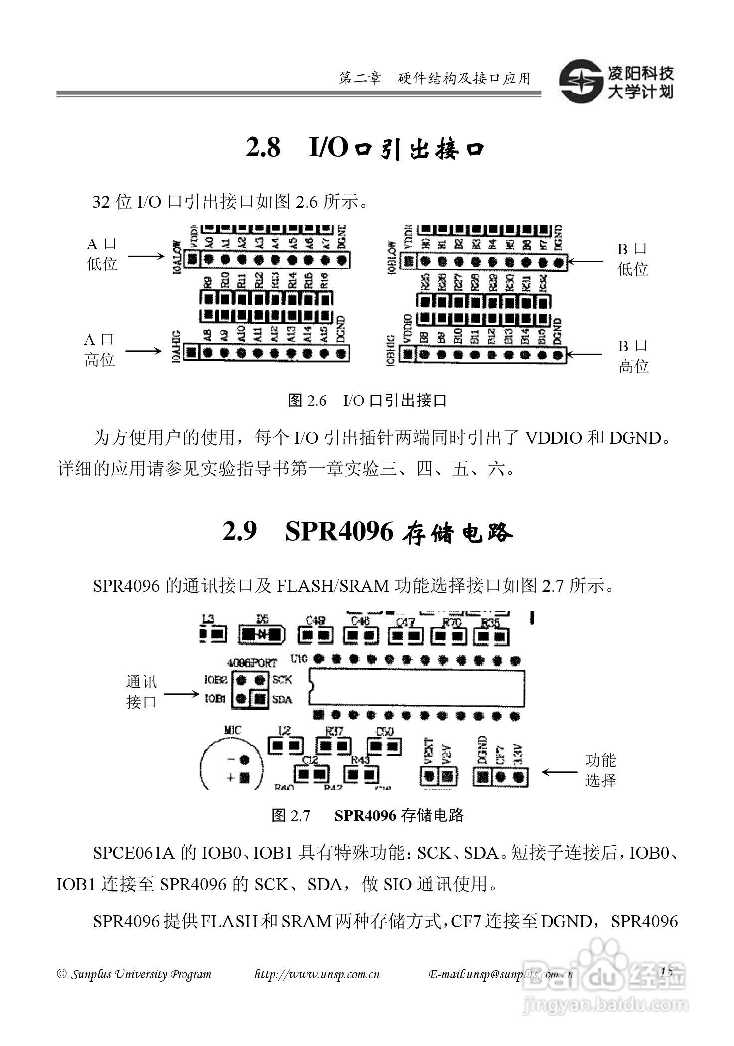 SPCE061A 实验仪 V2.0.2使用说明书:[2]