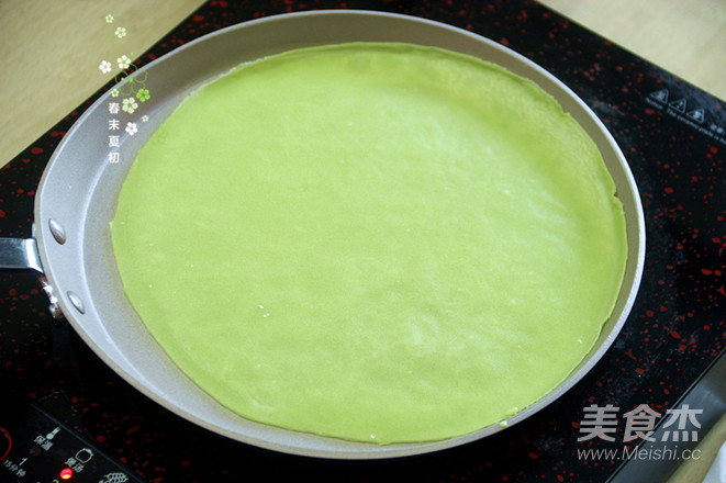 香兰风味黄桃班戟