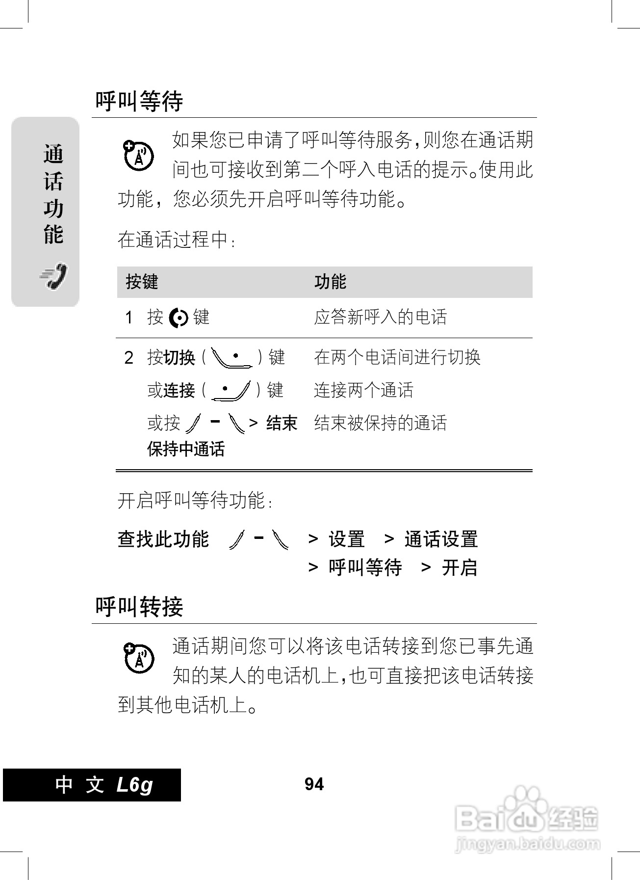 摩托罗拉L6G手机使用说明书:[10]