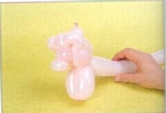 魔法气球造型教程系列之：[14]猪宝贝