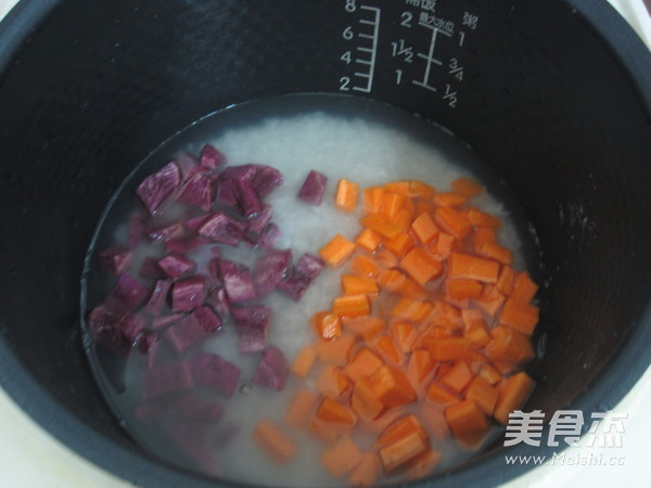 紫薯什锦米饭