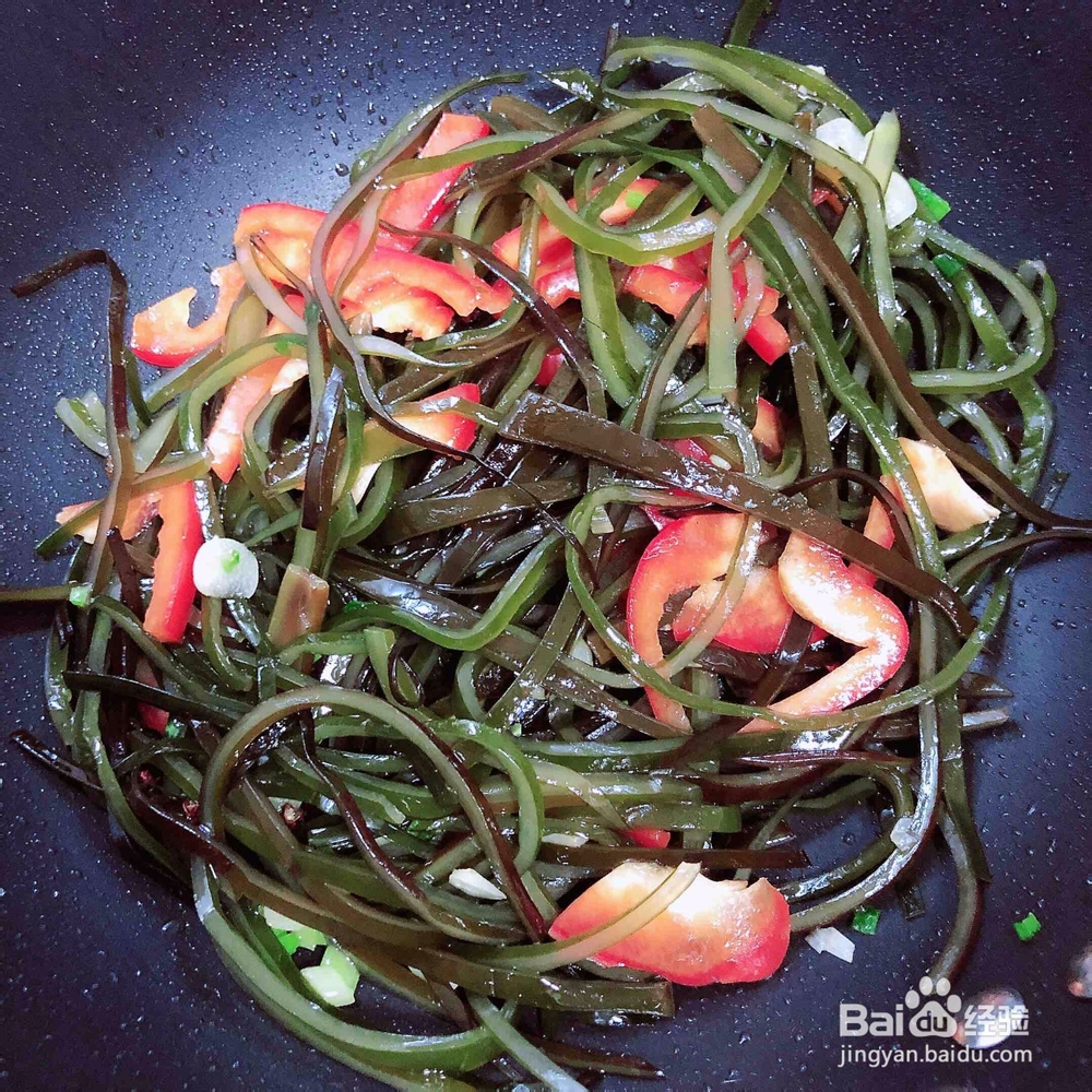 好吃哭了的猪油香辣海带丝