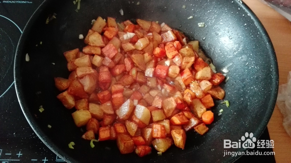 酸甜土豆胡萝卜块