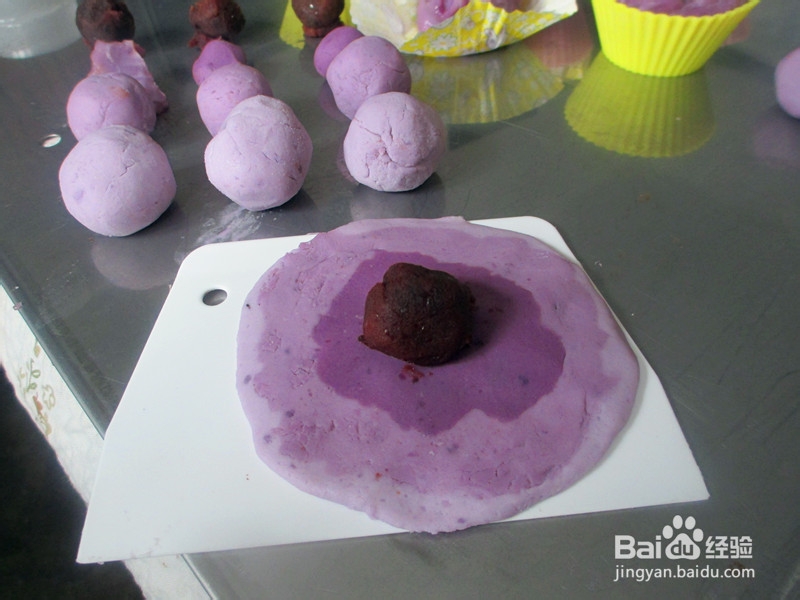 不闹元宵闹哪样——紫薯水晶园子