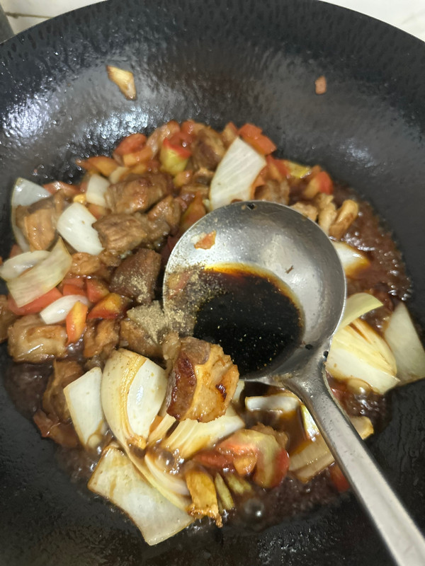 番茄土豆炖牛腩