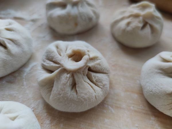 洋白菜鲜肉生煎小馅饼