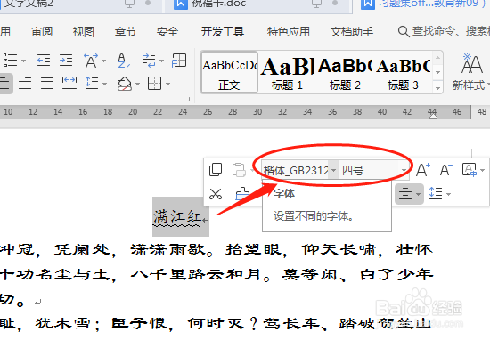 设置文本字体格式化有几种方法