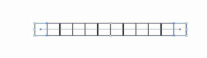 如何用Adobe AI快速制作一个矢量表格