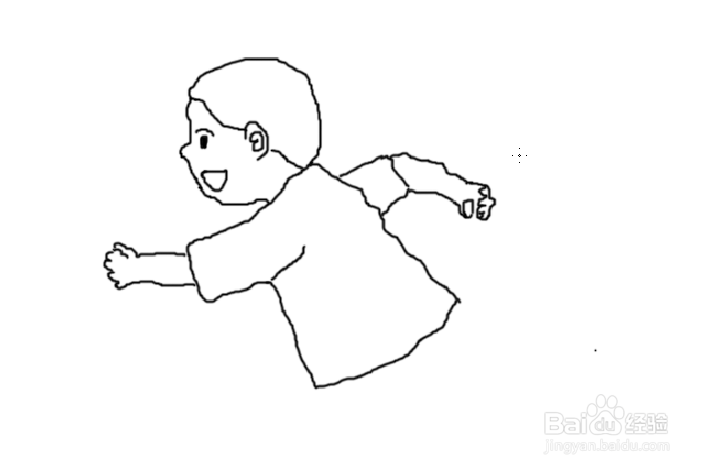 photoshop画跑步动作