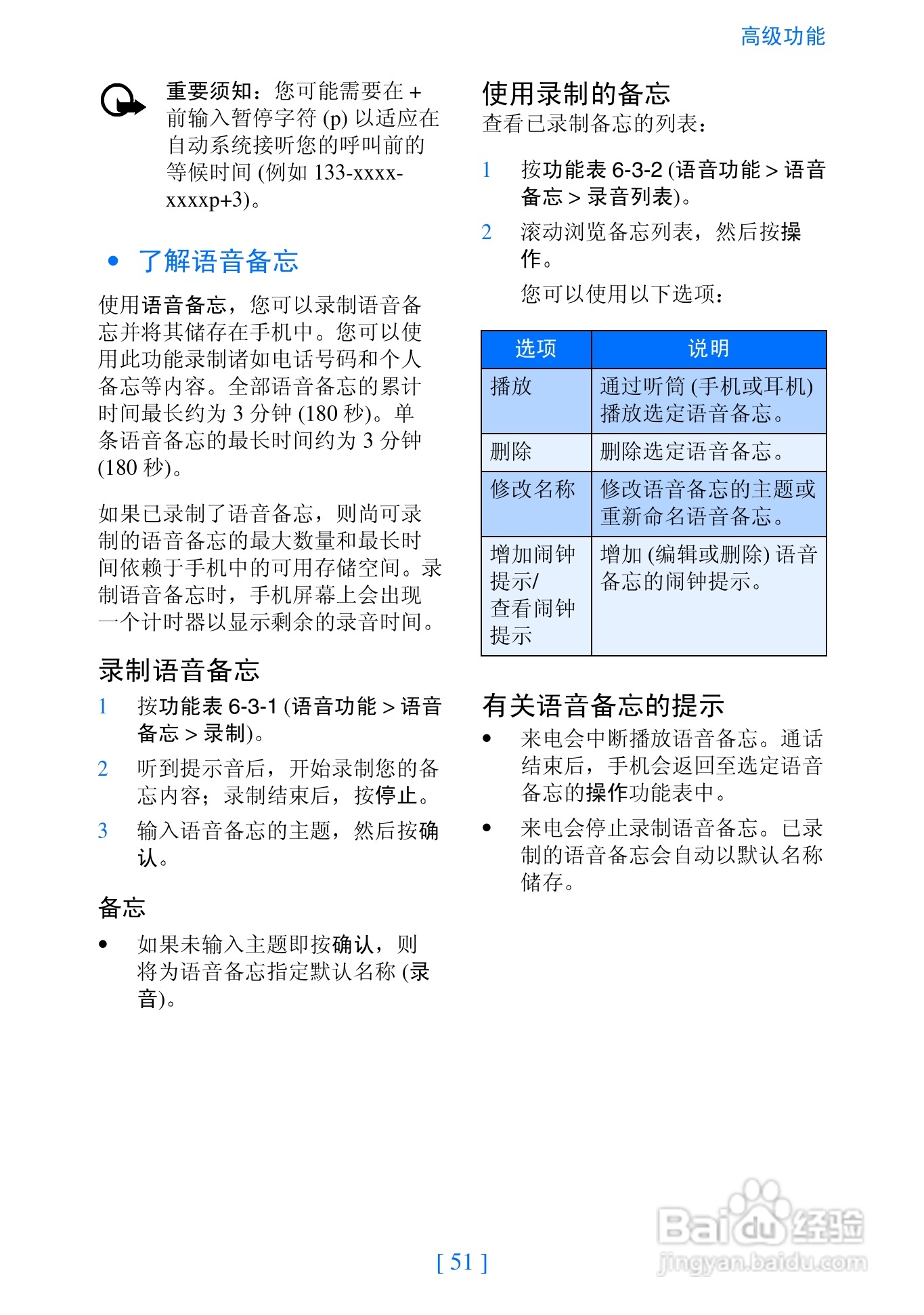 诺基亚2280手机使用说明书:[6]
