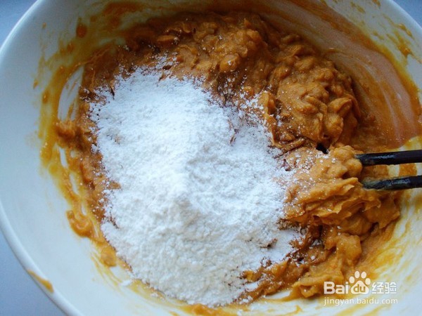 炸鸡蛋红薯丸子步骤